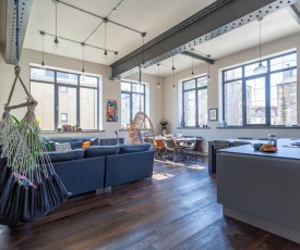 Luxury Manhattan loft-style apartment near Edinburgh city centre