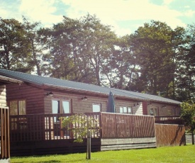 Mountain Ash Lodge with Hot Tub near Cupar Fife