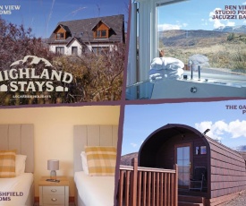 Highland Stays - Rooms, Pods & Jacuzzi Pod